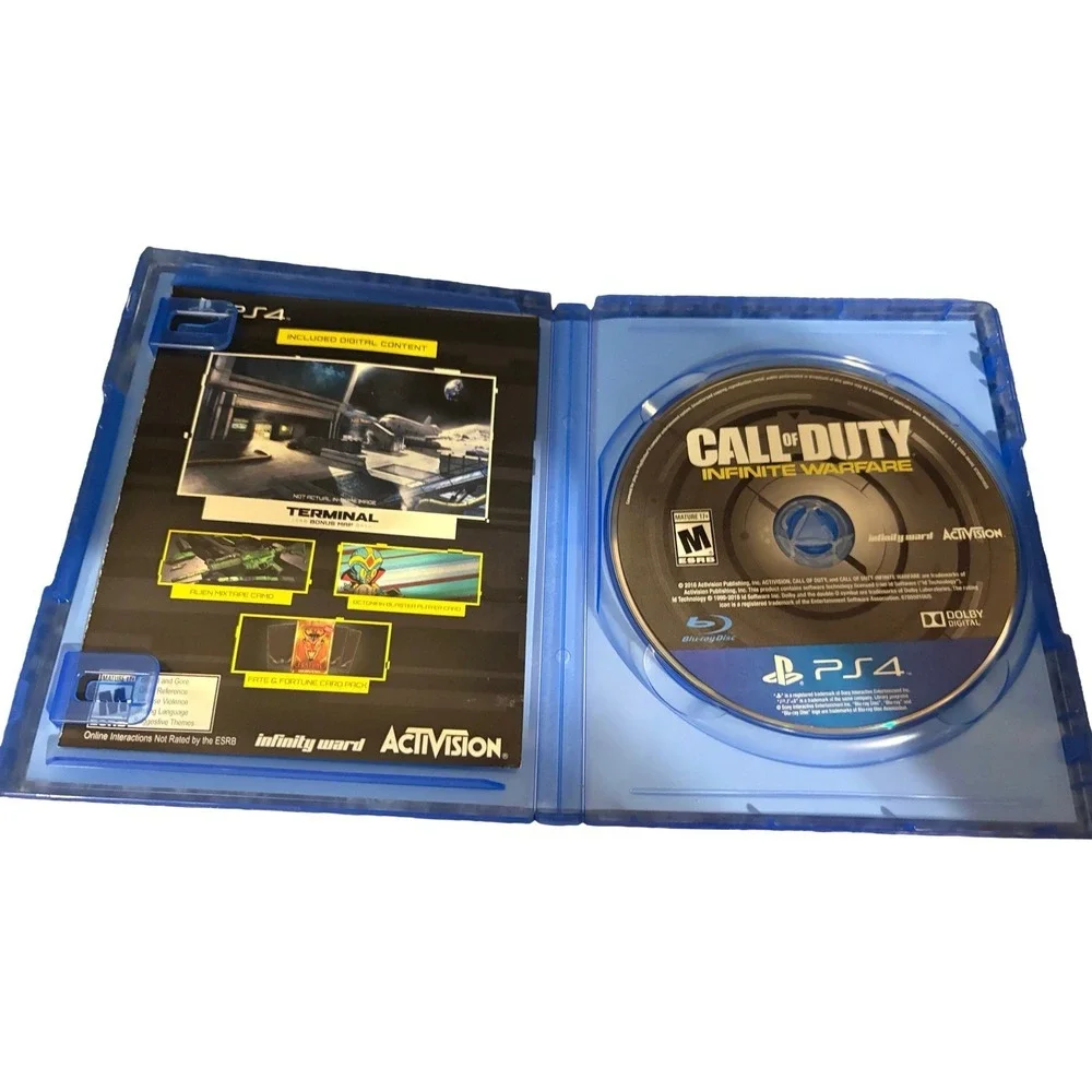 Call of Duty: Infinite Warfare (2016) - Activision - PS4 - Booklet Included
